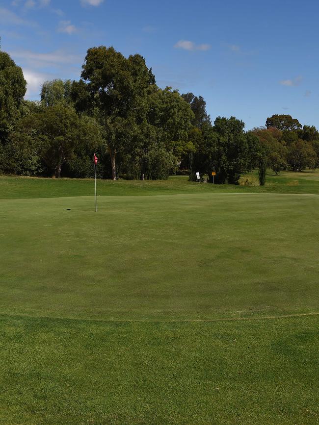 The seventh green at Northcote Golf Course. Picture: Josie Hayden