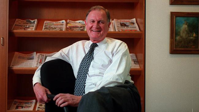 Former News Corp CEO Ken Cowley, who died on October 23. Picture: Chris Pavlich