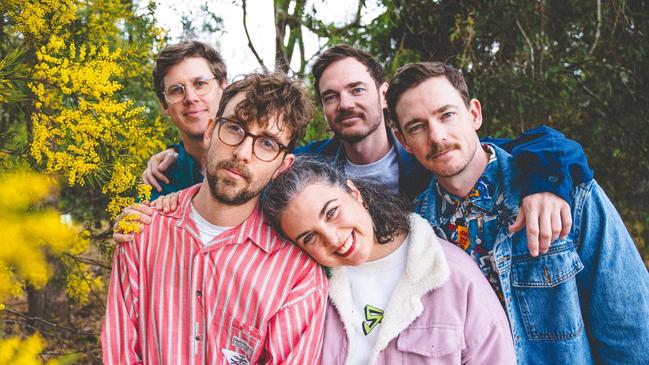 Australian band Ball Park Music will open on the Oasis stadium tour. Picture: Supplied.