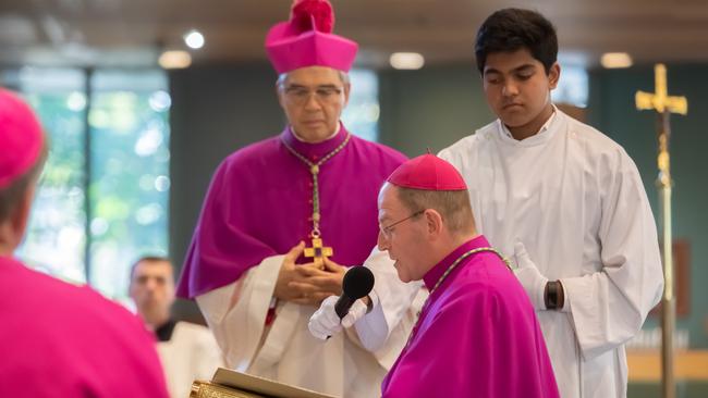 Newly installed Bishop of Broken Bay Anthony Randazzo. Picture: Giovanni Portelli Photography