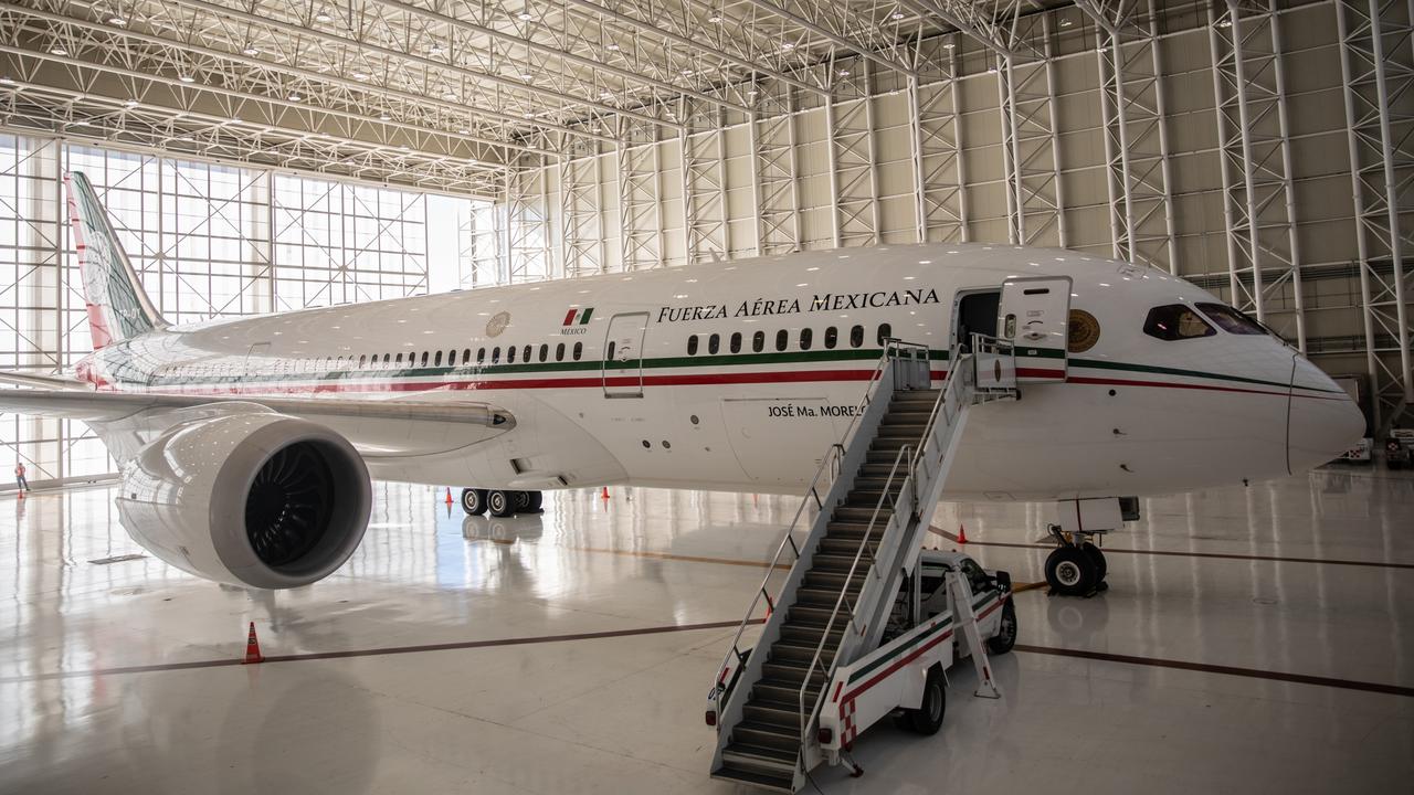 The presidential jet will be available for rent. Picture: Alejandro Cegarra/Bloomberg via Getty Images