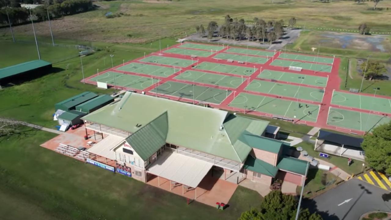 Aerial footage of Firth Park at Mudgeeraba on the Gold Coast.