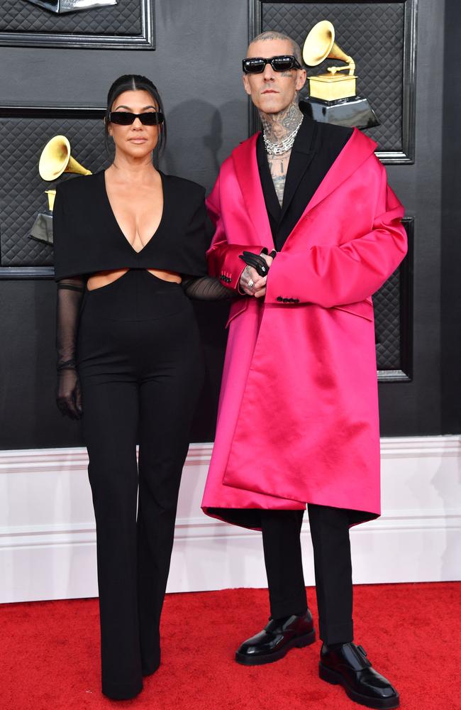 Travis Barker’s full fit. Picture: Getty Images