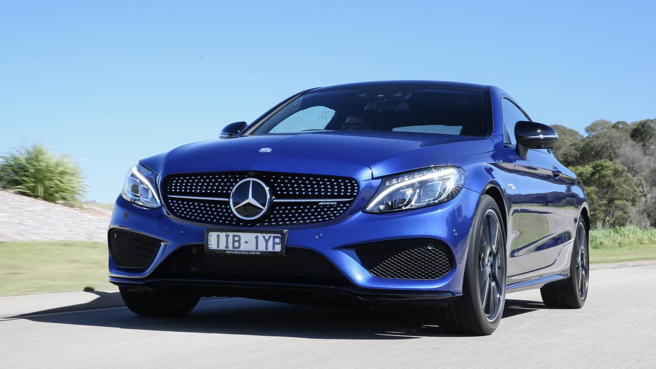 The Mercedes-AMG C43 is more mild than wild.