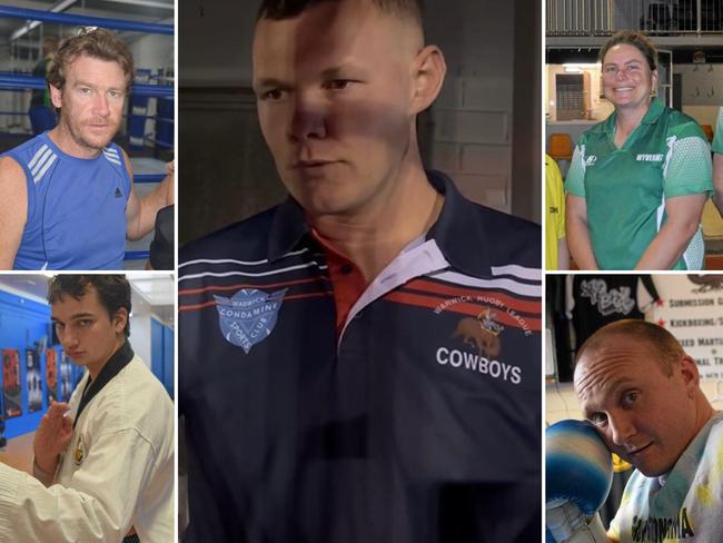 Some of the Southern Downs' best spork coaches nominees: (L-R:) Damien Lawler, Sam Williamson, Sarah Monk,  Gavin Conroy,  Ben Pepper (Photos: File)