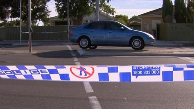 Police are at the scene. Picture: 7NEWS