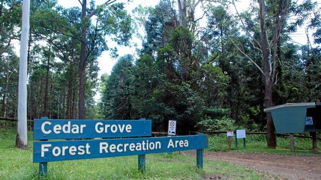 Cedar Grove Forest Recreation Area is closed for the time being.Photo Craig Warhurst/The Gympie Times. Picture: Craig Warhurst