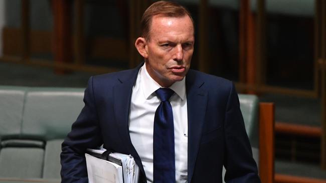 Former prime minister Tony Abbott. Picture: AAP