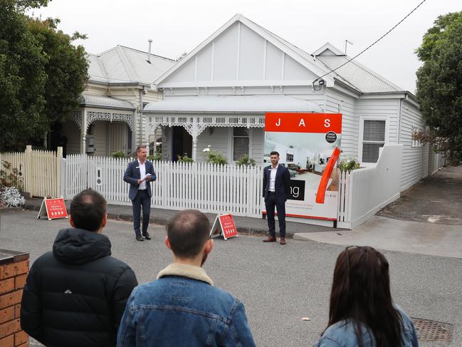 Property investors are set to be the winners of a new home loan battleground, as buyer activity in Victoria surges. Picture: David Crosling