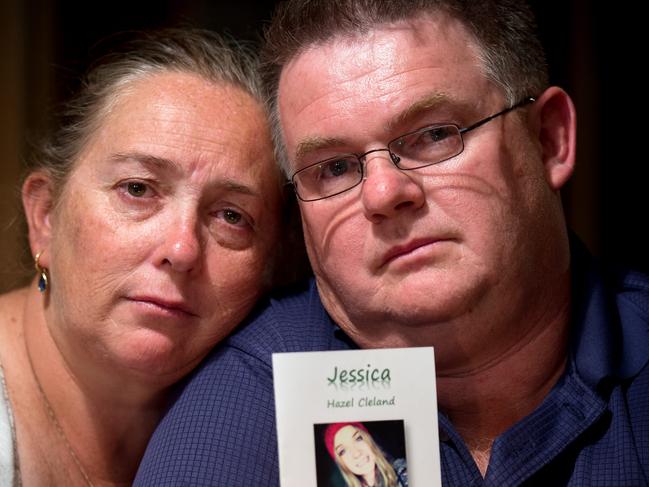 Jane and Michael Cleland want laws to be put in place to protect other kids. Picture: Jay Town