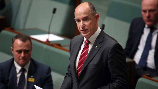 Gold Coast MP Stuart Robert in Parliament House Canberra. Picture Gary Ramage