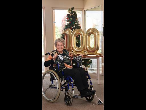 Mount Gambier lady celebrates 100 years on Christmas Day 