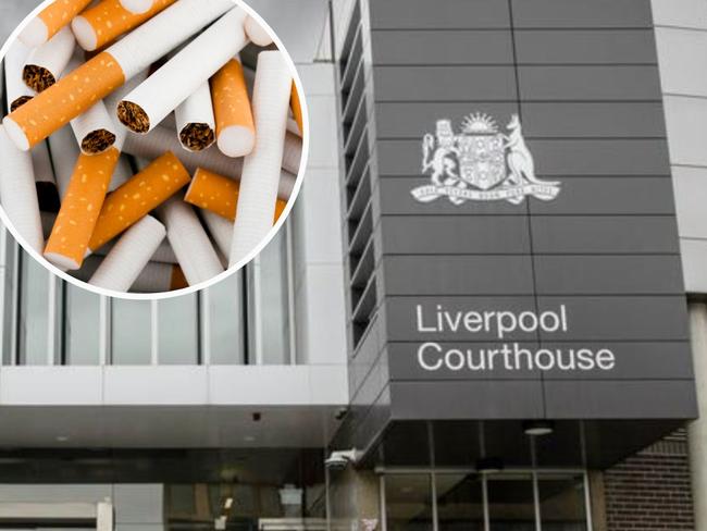 Linda Abraham was caught with 68kg of illegal tobacco products.