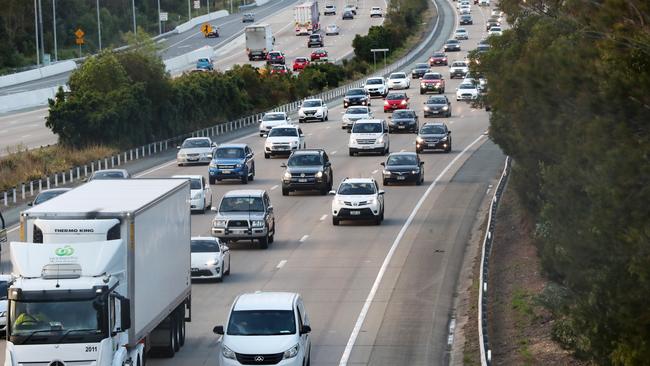 M1 traffic has proven to be one of locals’ biggest concerns. Picture: NIGEL HALLETT