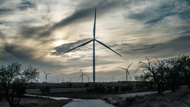 Monegros wind farm in Spain. Supplied by Copenhagen Infrastructure Partners