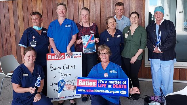 Nursing staff at the South East Regional Hospital in Bega are fed up with staff shortages.