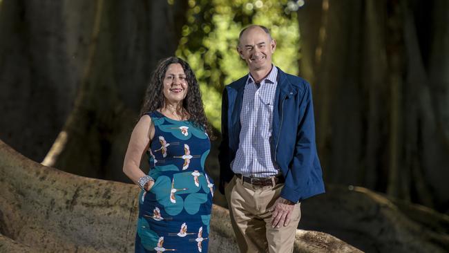 Associate festival director Annette Tripodi and festival director Ian Scobie. Picture: Roy VanDerVegt