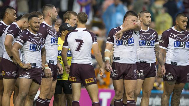 Manly had a day to forget at Leichhardt Oval. Picture: AAP