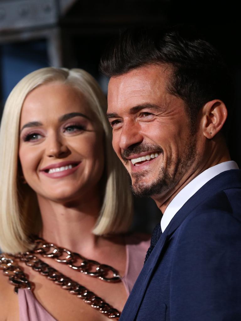 Katy Perry and Orlando Bloom. Picture: Getty