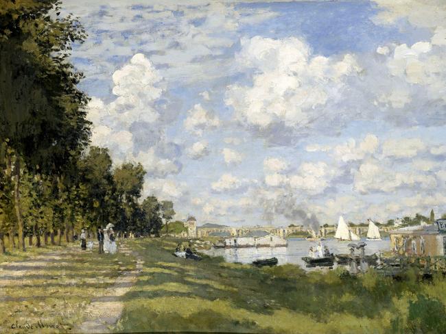 Le Bassin d’Argenteuil by Claude Monet. Musee d’Orsay (Paris)