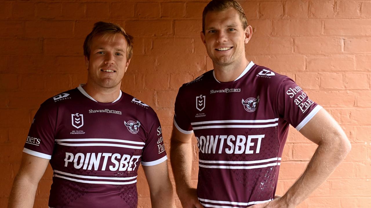 Manly NRL players Jake and Tom Trbojevic are in a NSW Supreme Court skirmish with a developer over their thwarted off-the-plan purchases. Picture: Jeremy Piper