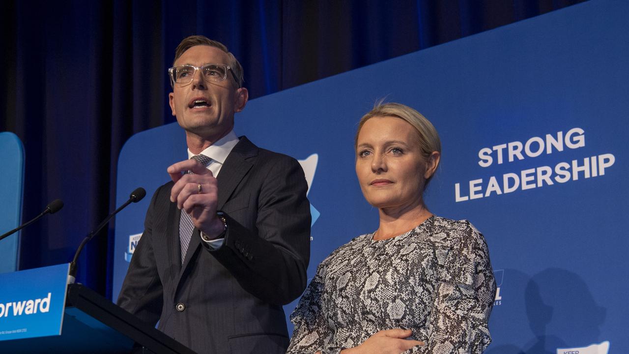 Dom Perrottet stepped down as Liberals leader after a Labor defeat. Picture: NCA Newswire/ Monique Harmer