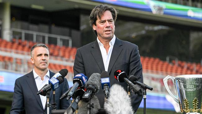 Tabcorp CEO Gillon McLachlan joined the company in August. Picture: NCA NewsWire / Brenton Edwards