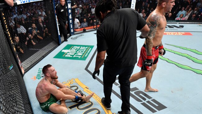 UFC 264: Ex-NFL star Greg Hardy knocked out by Tai Tuivasa, who drinks BEER  from shoe on Conor McGregor's undercard