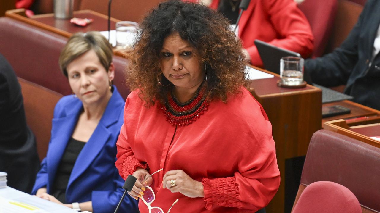 Indigenous Affairs Minister Malarndirri McCarthy has vowed to ‘keep fighting right up to the time that we go to an election’. Picture: NewsWire / Martin Ollman