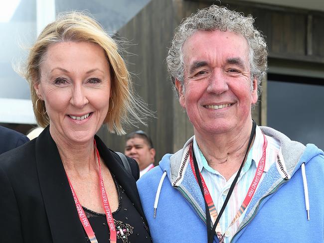 Dee Dee Dunleavy and Peter ‘Grubby’ Stubbs. Picture: Julie Kiriacoudis