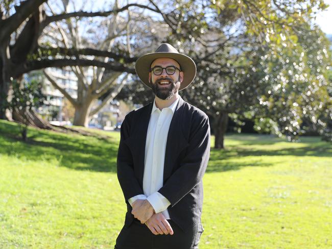 Councillor Matt Robertson at the proposed site. Picture: Tim Hunter.