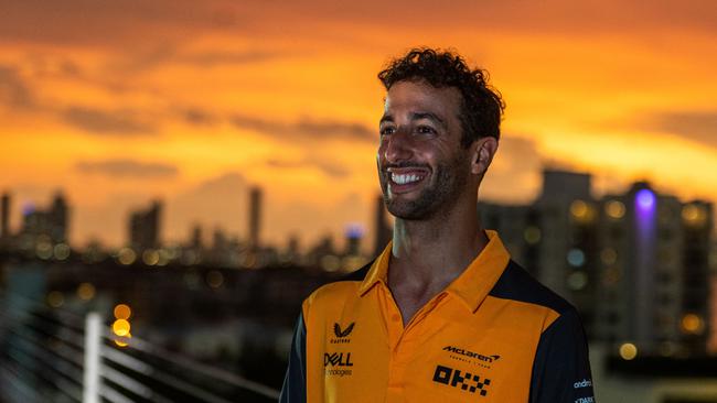 Australian McLaren driver Daniel Ricciardo