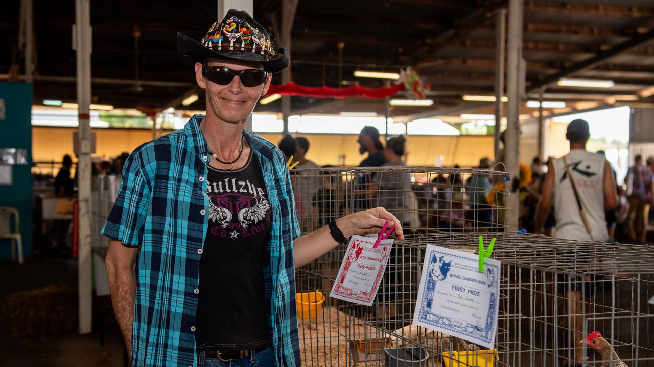 Nicole Samons at the 2024 Royal Darwin Show. Picture: Pema Tamang Pakhrin