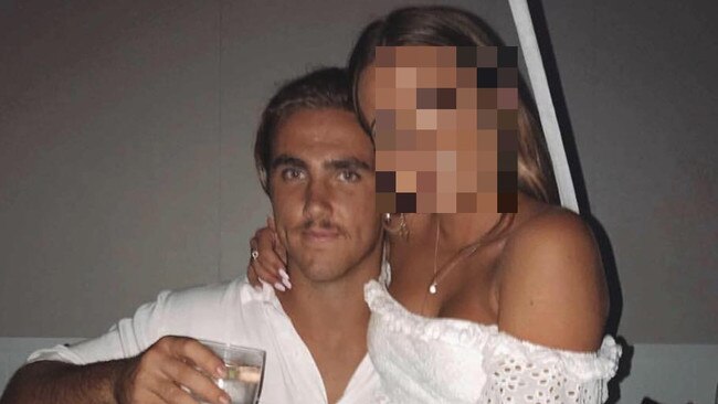 William Mayne, pictured, pulled his penis out at The Vic in Marrickville and urinated in front of punters on his birthday.