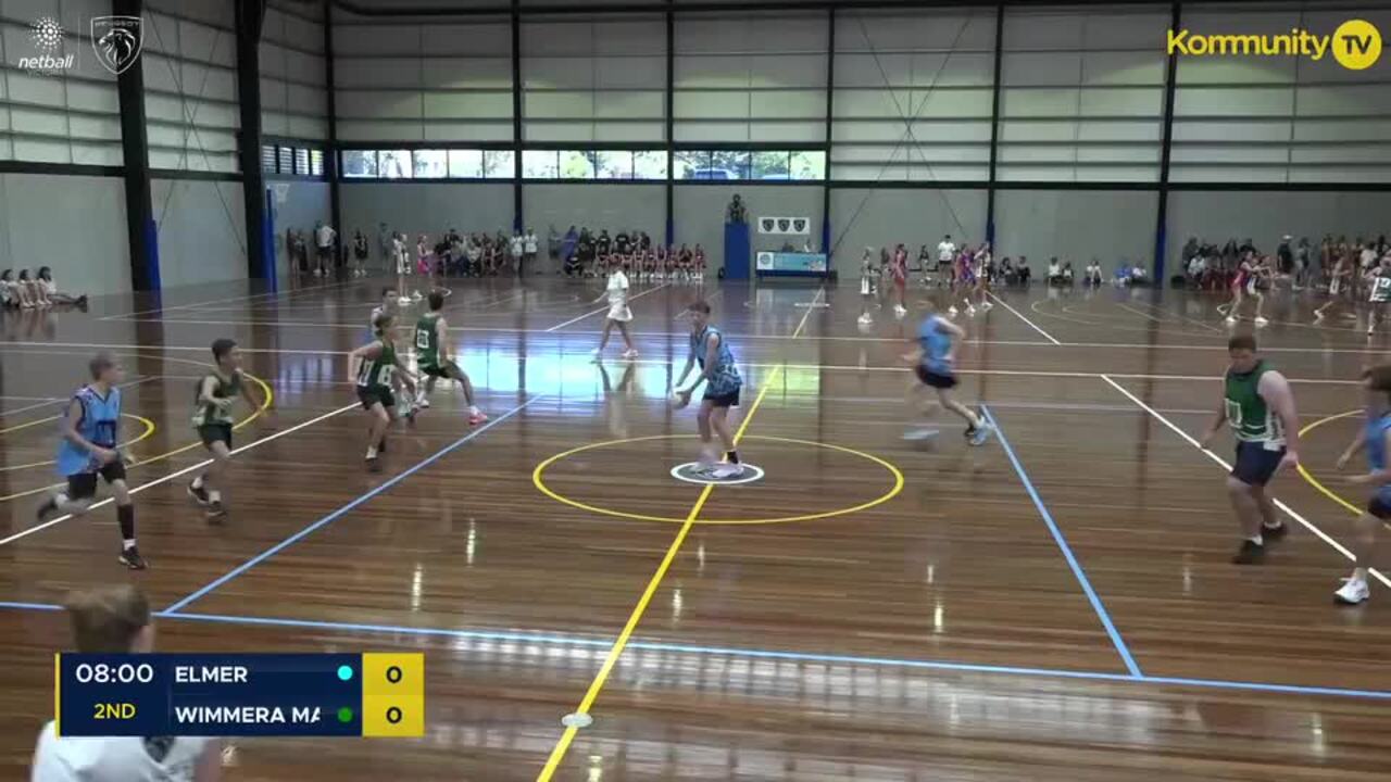 Replay: Elmer v Wimmera Mallee (15&U) - 2025 Netball Victoria State Titles Day 1