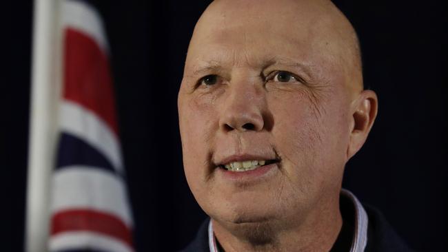 Liberal member for Dickson Peter Dutton is the frontrunner to take over Liberal leadership. Picture: Zak Simmonds