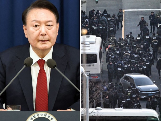 South Korea's president has been arrested. Picture: AFP