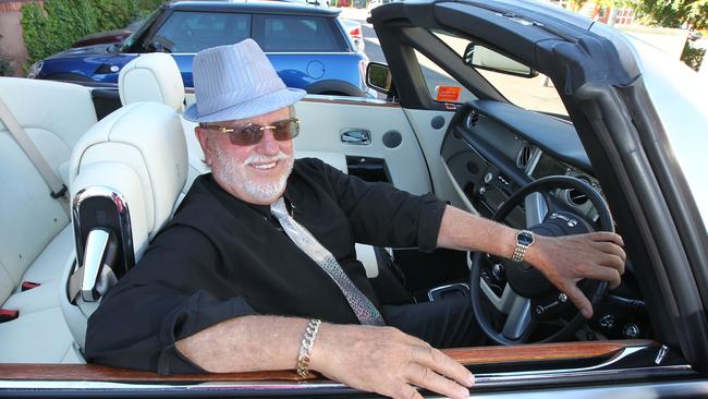 Lance Vater in one of his <i>other</i> Rolls-Royces.