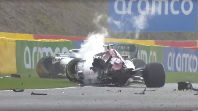 A reminder that F1 is a dangerous sport.