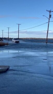 'Excessive Flooding' Shuts Down Roads in Coastal Massachusetts