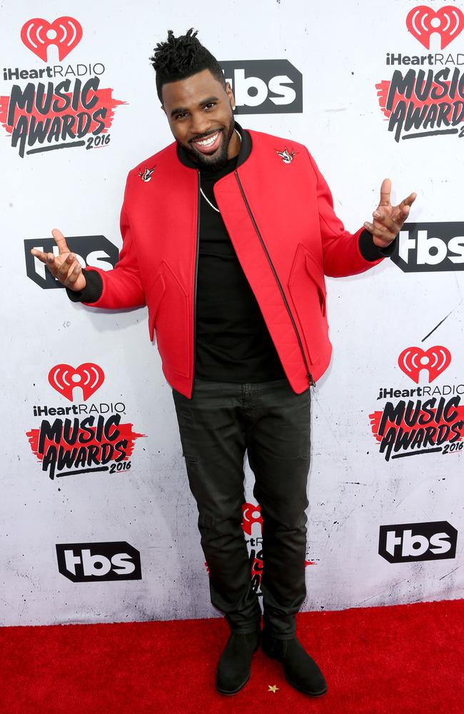 Jason Derulo attends the iHeartRadio Music Awards at The Forum on April 3, 2016 in Inglewood, California. Picture: AFP