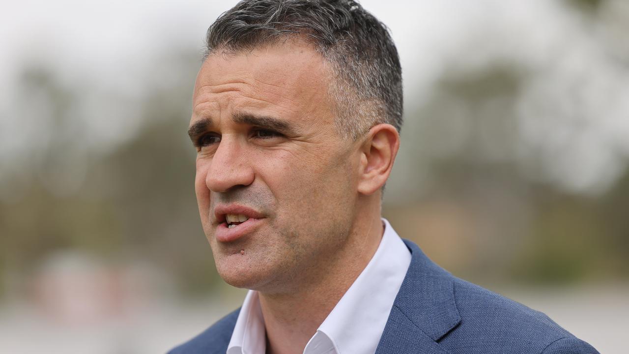 Premier Peter Malinauskas announced a campaign to support small businesses. Picture: NCA NewsWire / David Mariuz