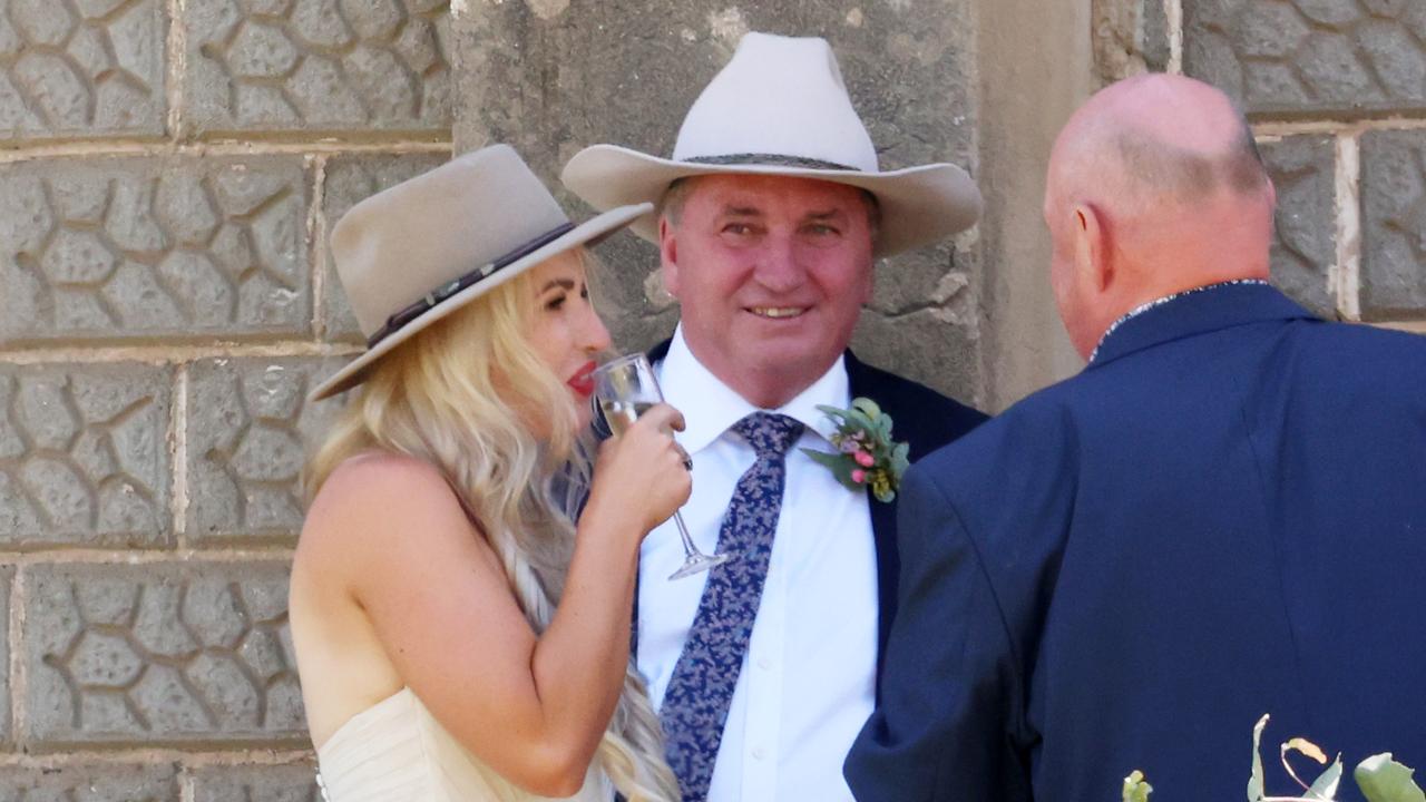 The wedding comes more almost two years after the pair were engaged. Picture: NCA NewsWire / Ben McDonald