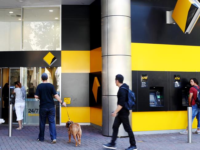 The Commonwealth Bank was found to be ‘billing dead customers’, and recently admitted to losing the financial statements of more than 20 million accounts. <br/>Picture: Hollie Adams / The Australian