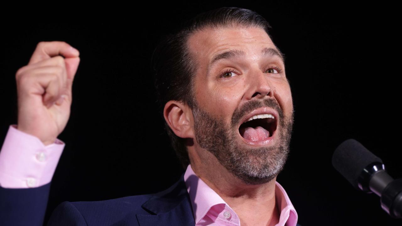 Donald Trump Jr has reportedly been appointed as his father’s most senior political adviser. Picture: Alex Wong/Getty Images/AFP