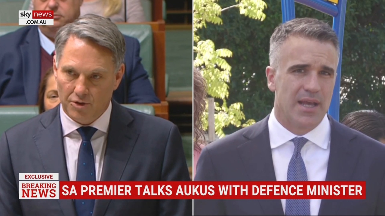 SA Premier meets Deputy PM for AUKUS talks ahead of major deal announcement