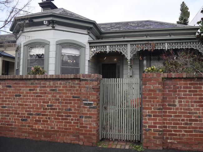 David Nairn’s Middle Park home where he was shot in the leg by Ismail Abdi.