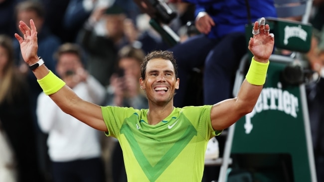 Spaniard Rafael Nadal has hinted he could be playing his final French Open tournament as he tries to manage a persistent foot injury. Picture: Clive Brunskill/Getty Images