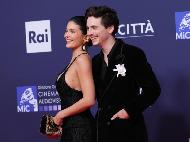 The pair were all smiles and very touchy-feely during their debut. Picture: Vittorio Zunino Celotto/Getty Images