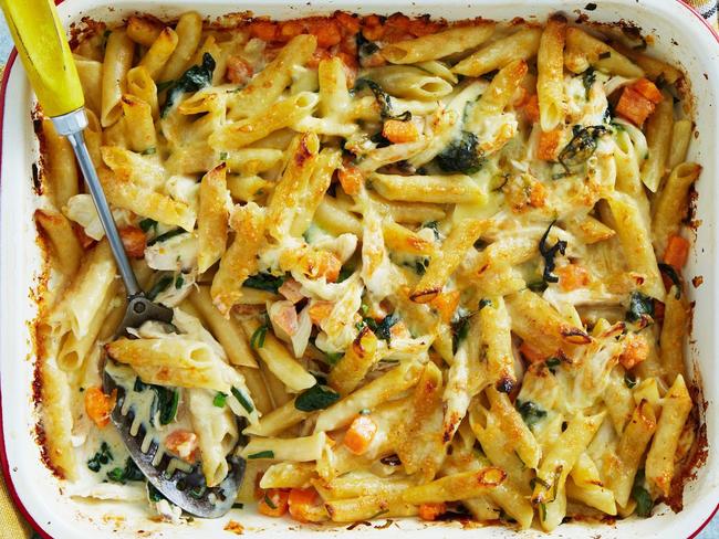 This dump-and-bake creamy chicken pasta is an even cheaper and easier alternative to our classic chicken pasta bake.